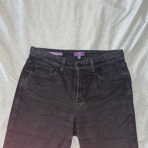 NYDJ Marilyn Black Jeans, sz 6P